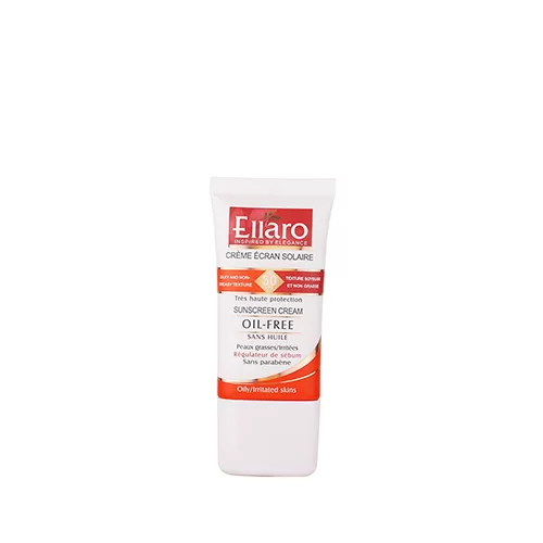 کرم ضد آفتاب فاقد چربی SPF 50 الارو بی رنگ